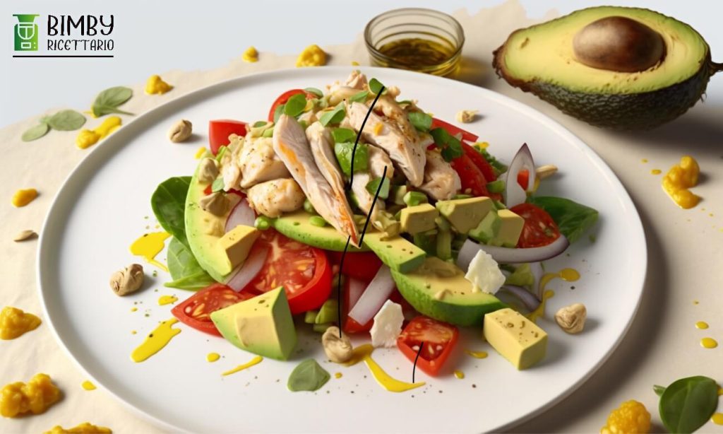 Insalata di pollo e avocado con il Bimby: fresca unione mediterranea -  Bimby Ricettario