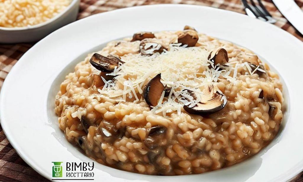Risotto ai funghi con il Bimby un classico italiano alla portata di
