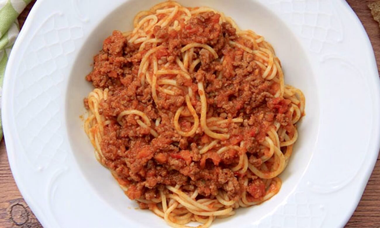 spaghetti al sugo rosso