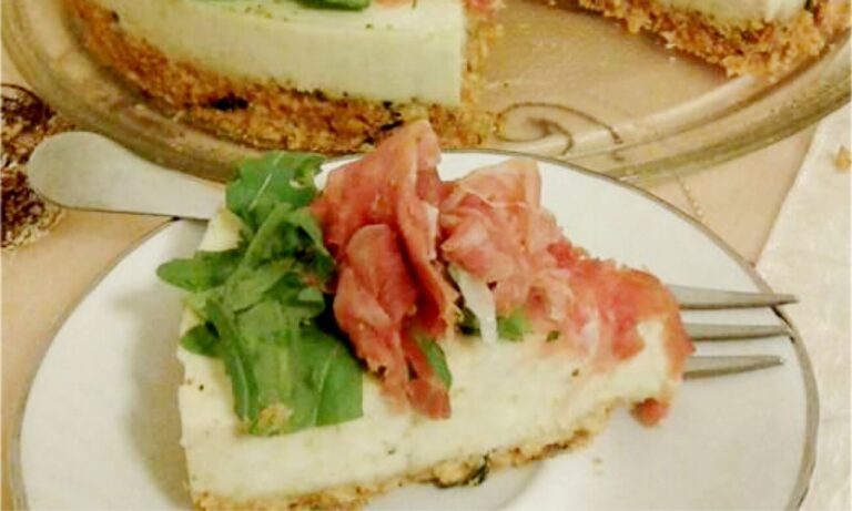 cheesecake al prosciutto bimby