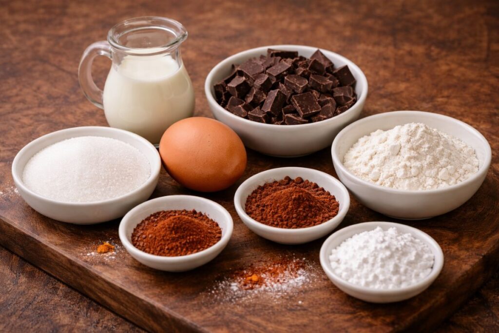 crema al cioccolato spicy con il Bimby, ingredienti