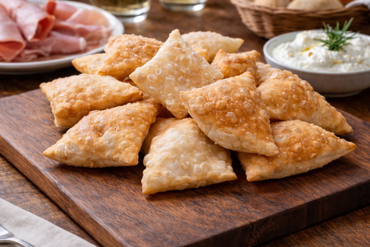 gnocco fritto con il Bimby In Emilia è l’antipasto per eccellenza: ecco come fare lo (o il!) gnocco fritto con il Bimby