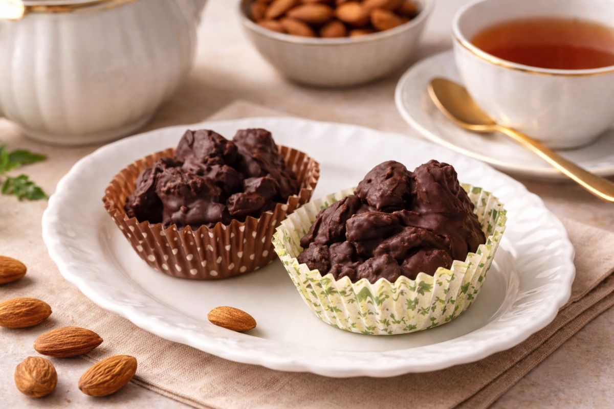 mandorle al cioccolato fondente con il Bimby Basta un bocconcino per sentirsi in paradiso: mandorle al cioccolato fondente con il Bimby (ricetta con 3 ingredienti)