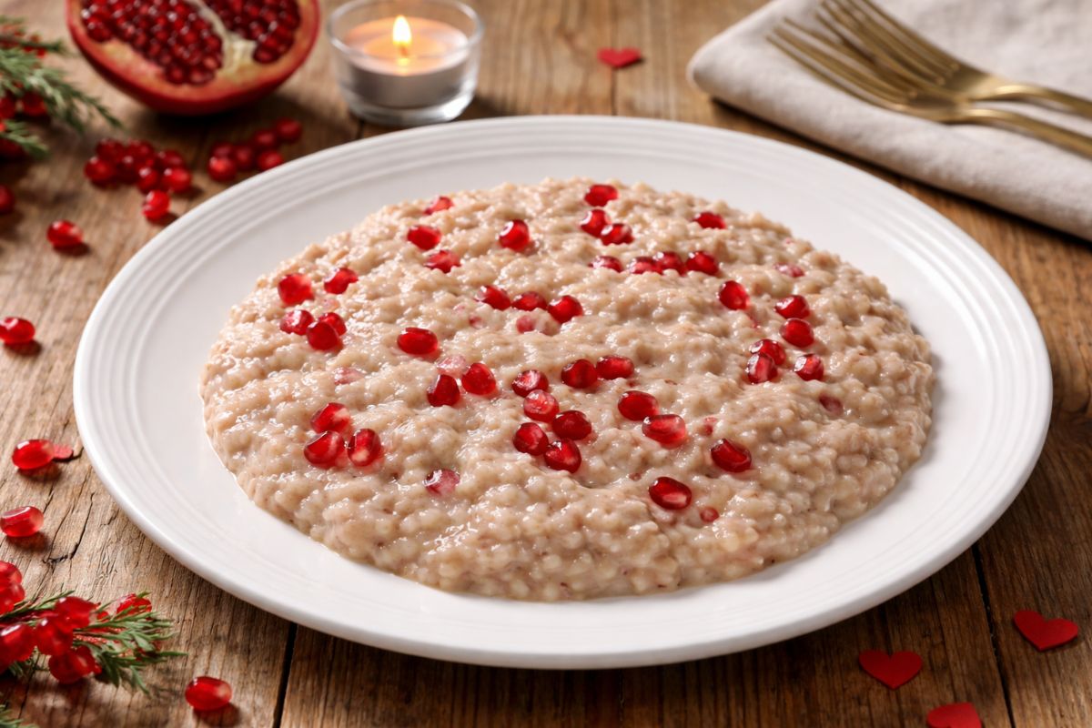 Il risotto alla melagrana con il Bimby per San Valentino, ma ha uno sprint in più con l’ingrediente segreto