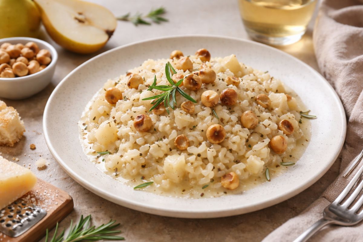 Mai provato il risotto alle nocciole con il Bimby? Cremoso e irresistibile grazie a questi ingredienti
