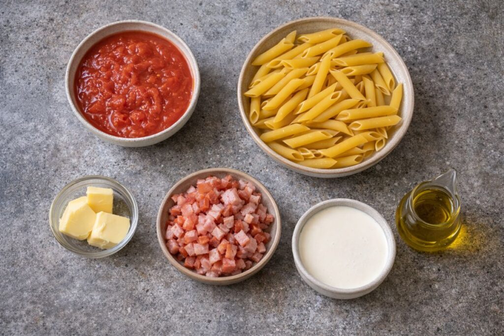 Pasta del maresciallo con il Bimby, ingredienti