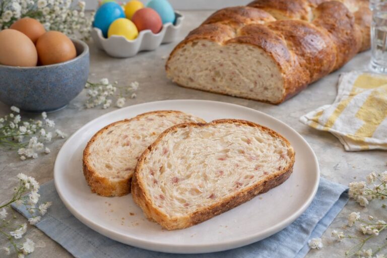 Treccia di Pasqua salata con il Bimby
