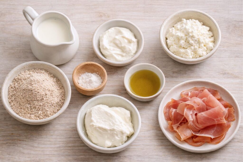 blinis con il Bimby, ingredienti