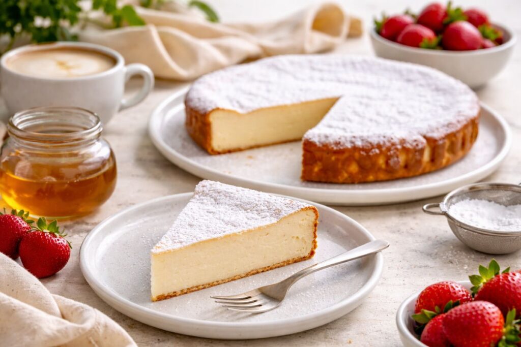 Torta di ricotta con il Bimby