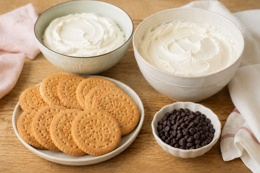Biscotti gelato con il Bimby, ingredienti