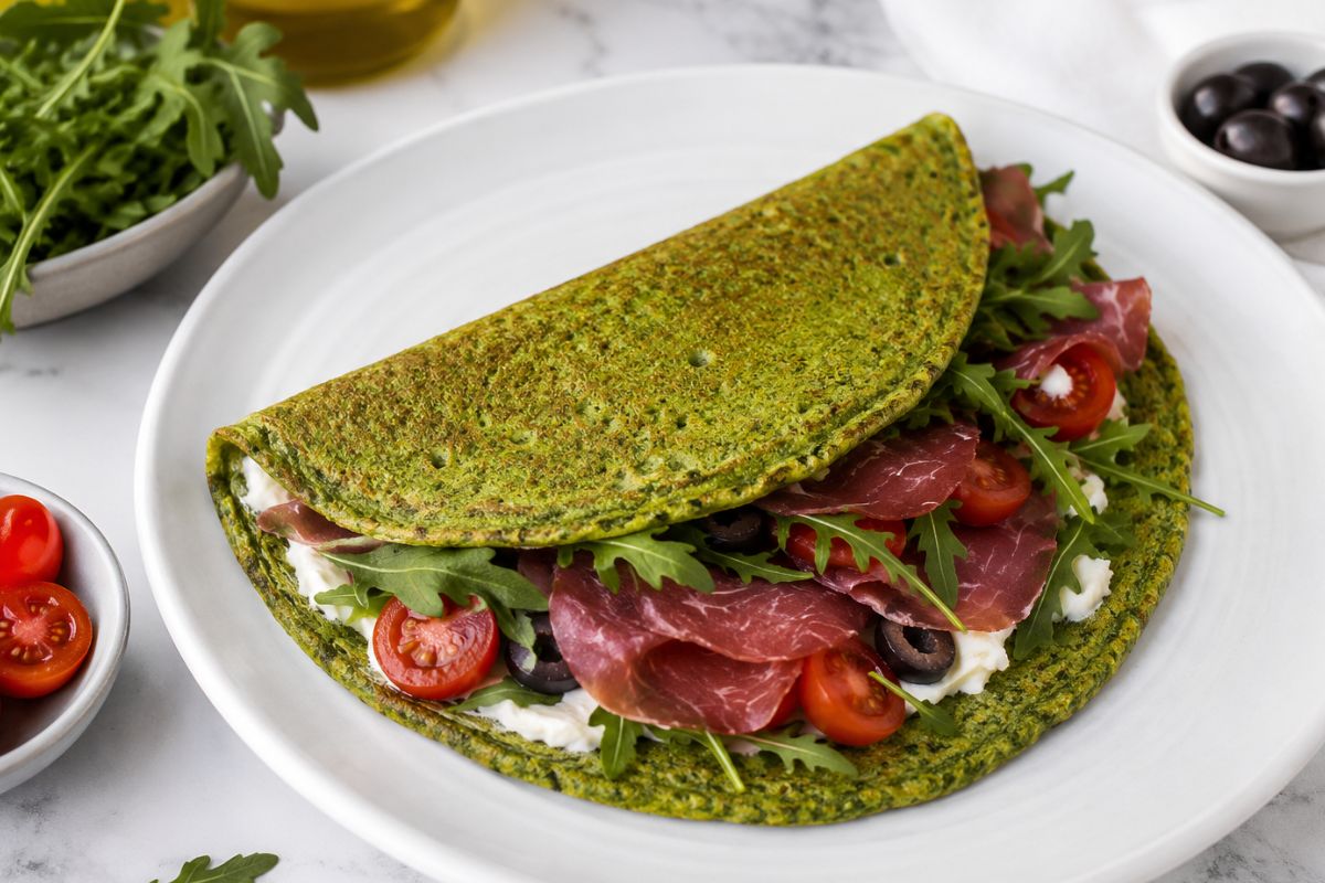 Sembra una piadina, ma è la crepe fit con il Bimby: la ricetta veloce e nutriente