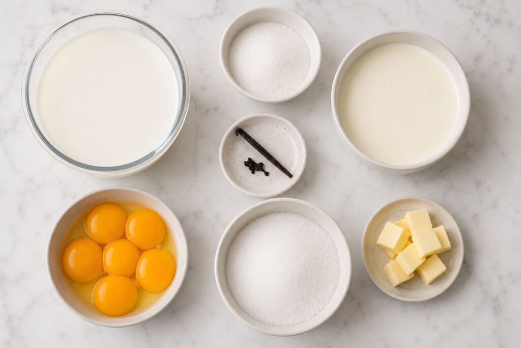 Gelato al caramello salato con il Bimby, ingredienti
