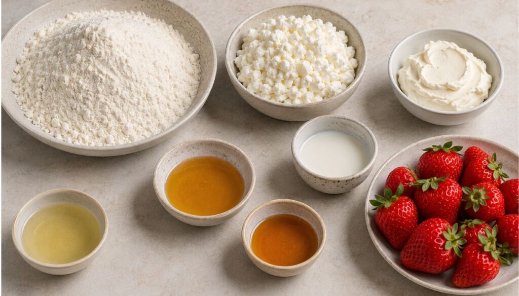 Panini cheesecake con il Bimby, ingredienti