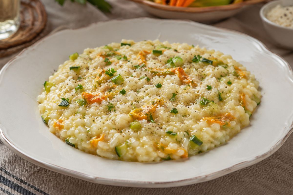 Il risotto che ogni anno aspetto di rifare appena arriva questa stagione… e si prepara con il Bimby