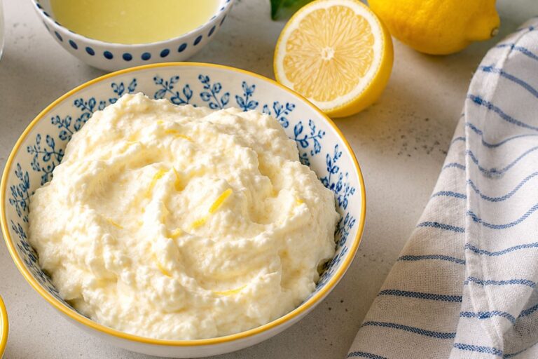 gelato al limone con il Bimby