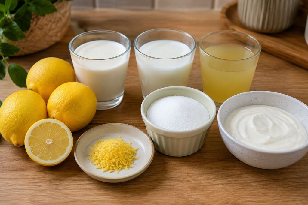 gelato al limone con il Bimby ingredienti gelato al limone con il Bimby, ingredienti