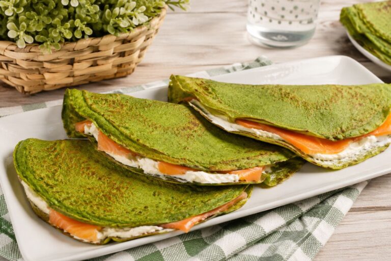 Crepes verdi agli spinaci con il Bimby