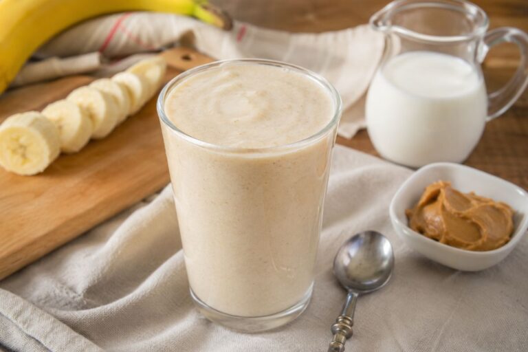 Frullato banana e burro di arachidi con il Bimby