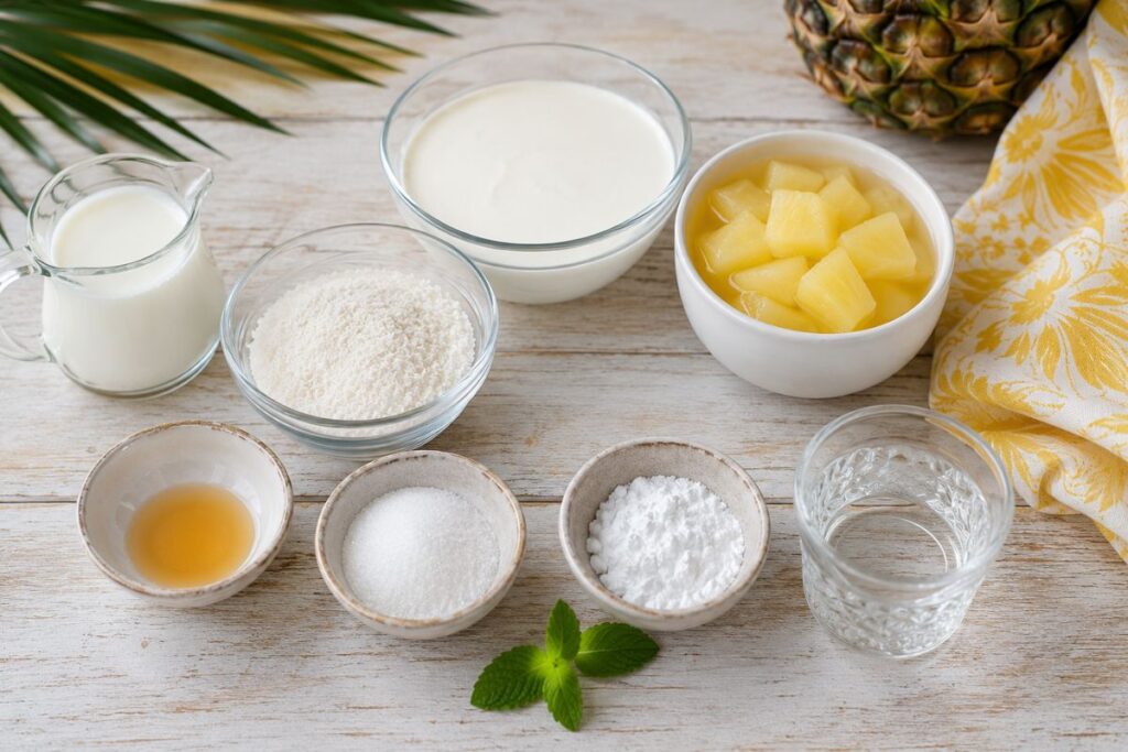 Parfait alla Pina Colada con il Bimbyingredienti