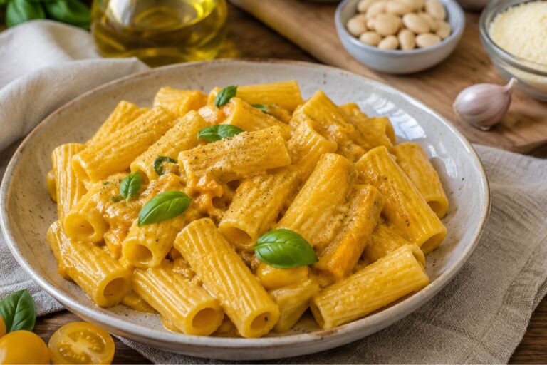 Pesto di pomodorini gialli, mandorle e basilico con il Bimby