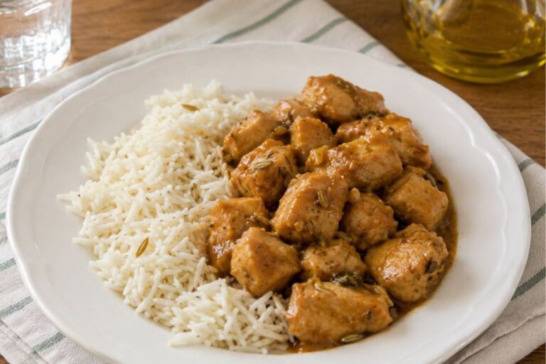 Pollo con riso basmati con il Bimby