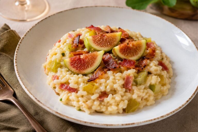 Risotto fichi e speck con il Bimby