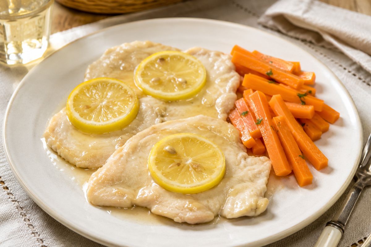 Oggi fettine di pollo? Dimentica quelle stoppose: queste scaloppine al limone cuociono con il Bimby e restano morbidissime