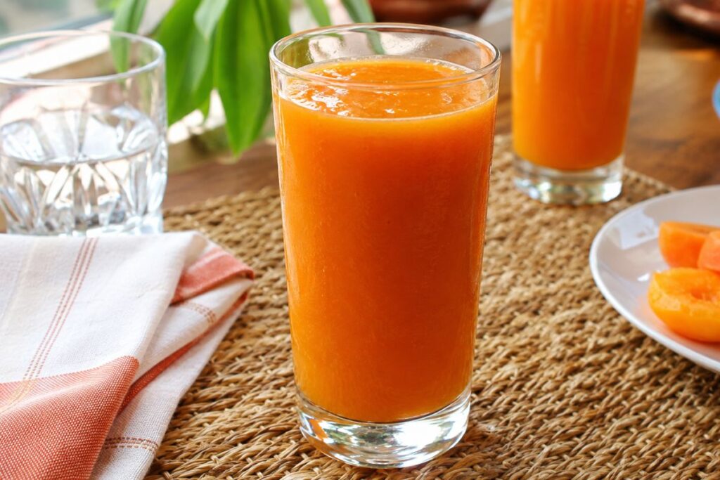 Bevanda carote, melone, albicocche e pesche con il Bimby