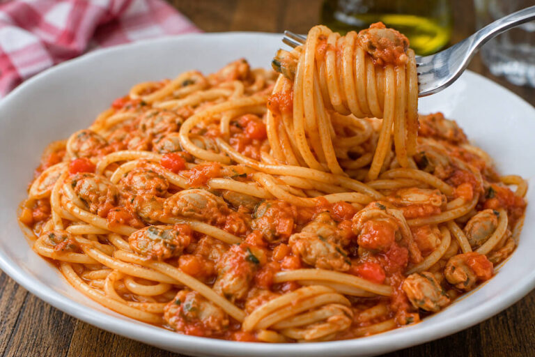 Ragù di vongole al pomodoro con il Bimby