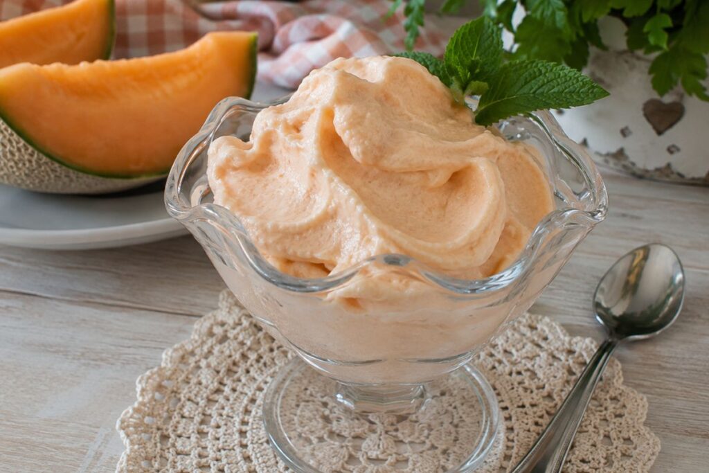 Sorbetto al melone con il Bimby