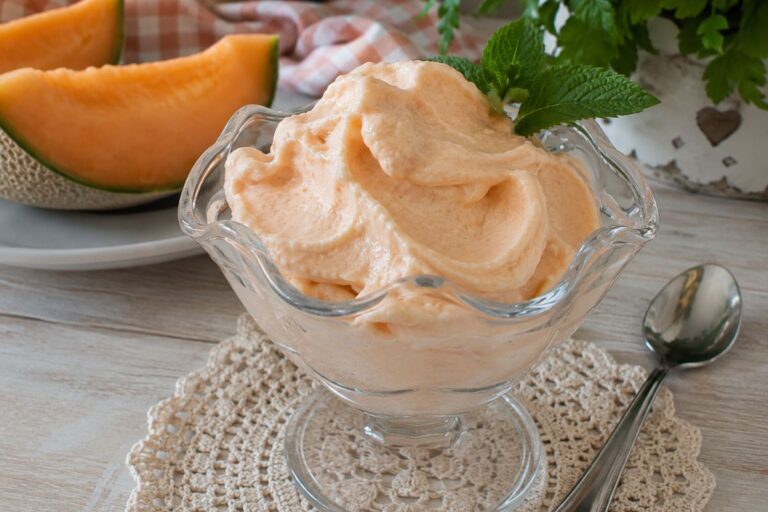 Sorbetto al melone con il Bimby