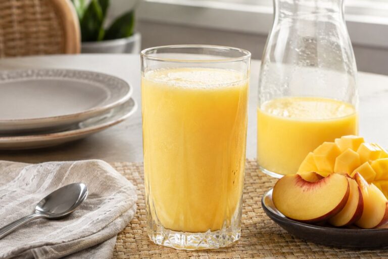Succo mango e pesca con il Bimby