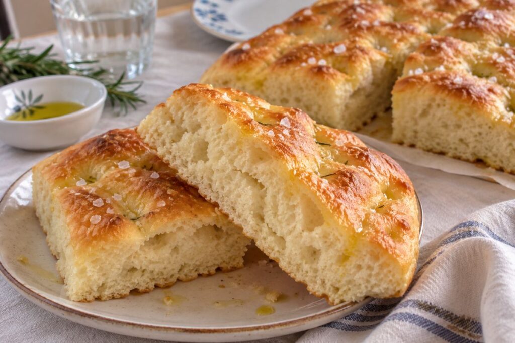 Focaccia morbida con il Bimby