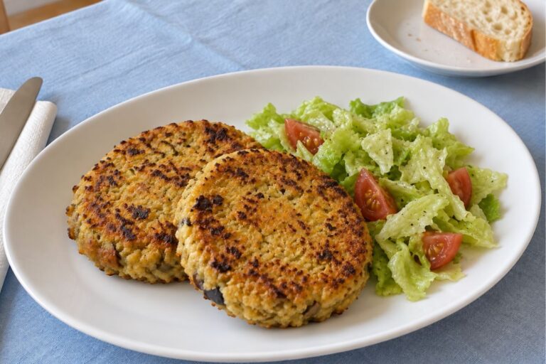 Hamburger di melanzane con il Bimby