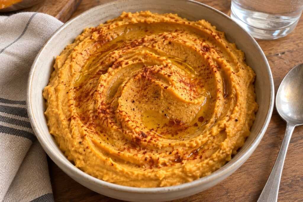 Hummus di zucca con il Bimby