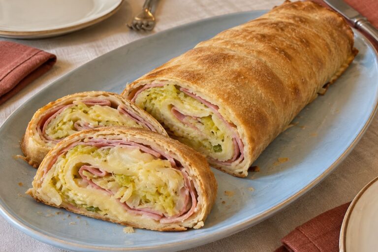 Strudel con verza e prosciutto con il Bimby