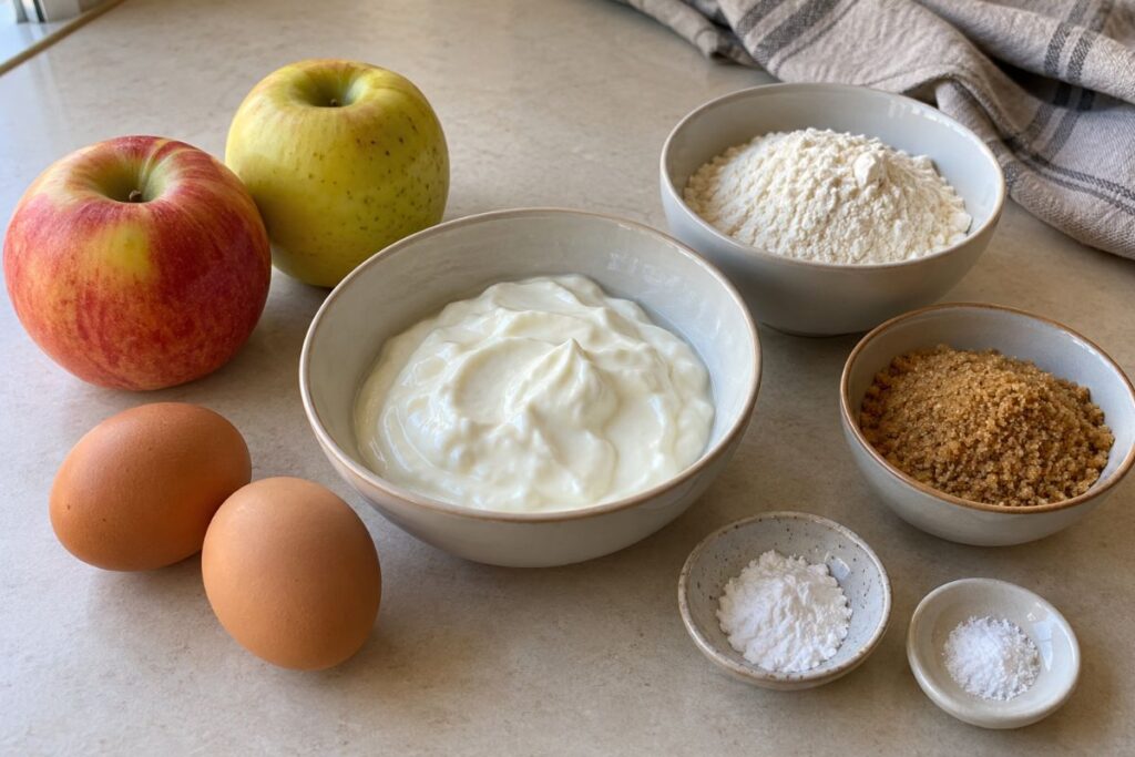 Torta di mele con il Bimby, ingredienti