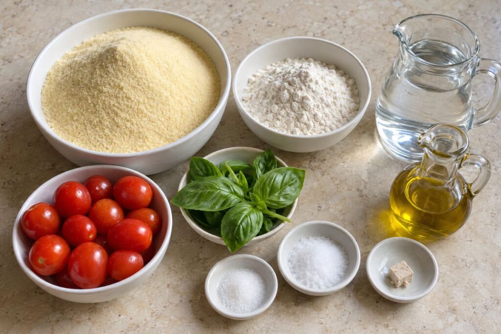 Mustazzeddu, focaccia sarda con il Bimby, ingredienti