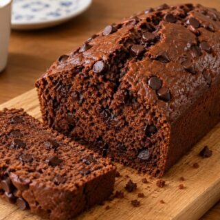 Cacao nell’impasto e gocce fondenti fino all’ultima fetta: plumcake facilissimo con il Bimby